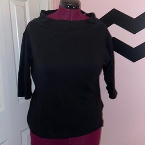 Heart of Haute Pinup Retro Rockabilly Boatneck knit top 1X XL